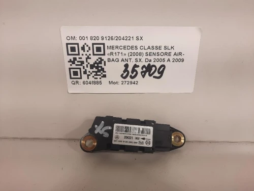 Sensore Air-bag ANT SX 001 820 9126204221 SX Mercedes Classe SLK R171 2008