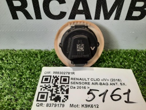 Sensore Air-bag ANT SX 988302781R Renault CLIO IV 2016