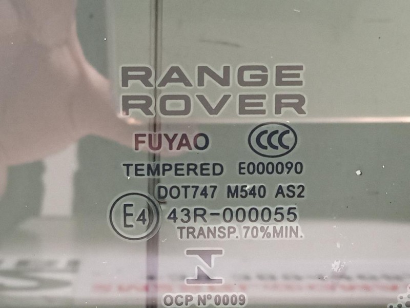 Cristallo Fisso Parafango POST DX LR041856 Land Rover Range Rover Evoque I 2011