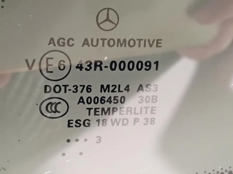 Cristallo Fisso Parafango POST DX A1666702212 Mercedes Classe ML W166 2012