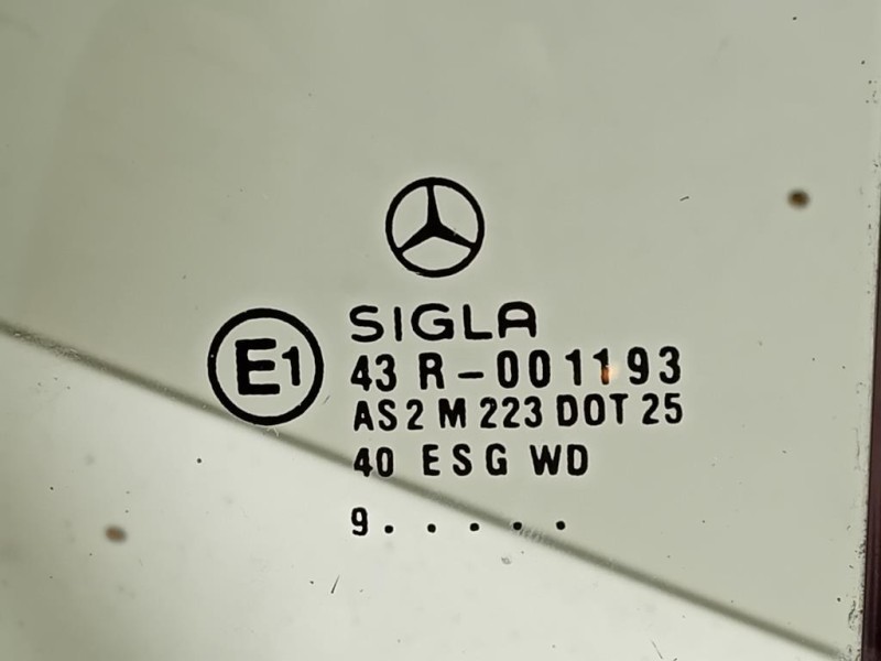 Cristallo Fisso Parafango POST DX A1706700410 Mercedes Classe SLK R170 1997