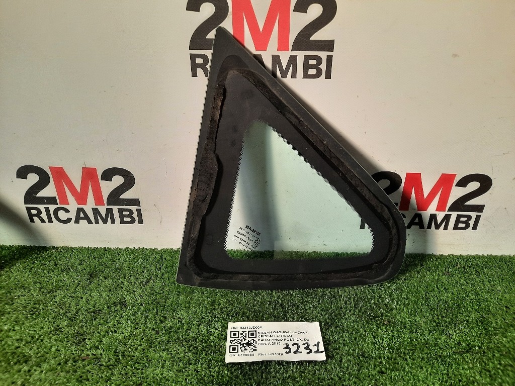 Cristallo Fisso Parafango POST DX 83312JD00A Nissan Qashqai I 2007