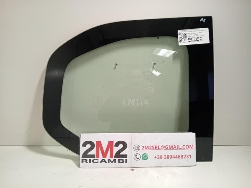 Cristallo Fisso Parafango POST DX CRISTALLO FISSO PARAFANGO POST DX Opel Combo E 2018
