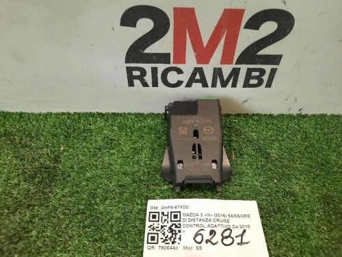 Sensore DI Distanza Cruise Control Adattivo GHP9-67XD0 Mazda 3 III 2016