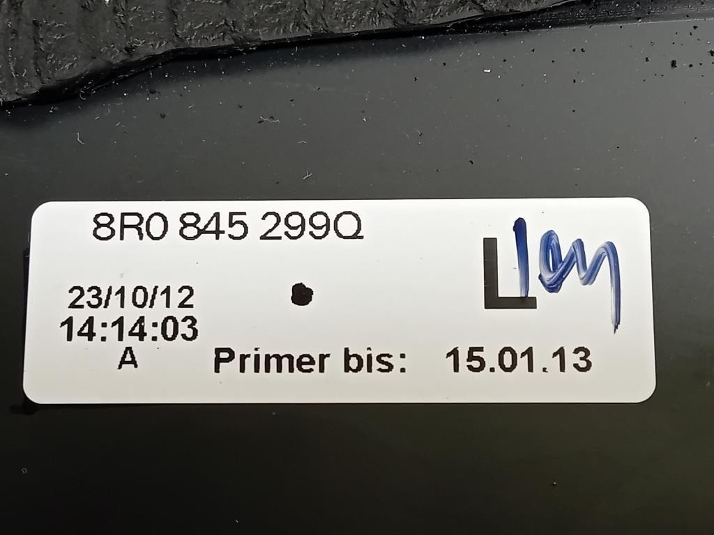 Cristallo Fisso Parafango POST SX 8R0845299AANVB 8R0845299Q Audi Q5 8RB 2012