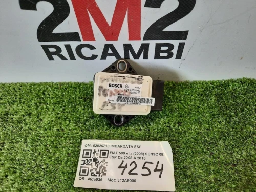 Sensore ESP 0265005989 52026718 SENSORE IMBARDATA Fiat 500 II 2008