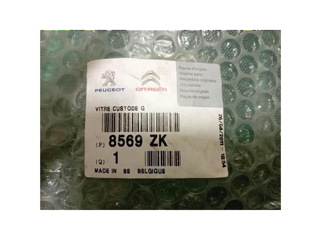 Cristallo Fisso Parafango POST SX 8569ZK Citroen DS3 2010