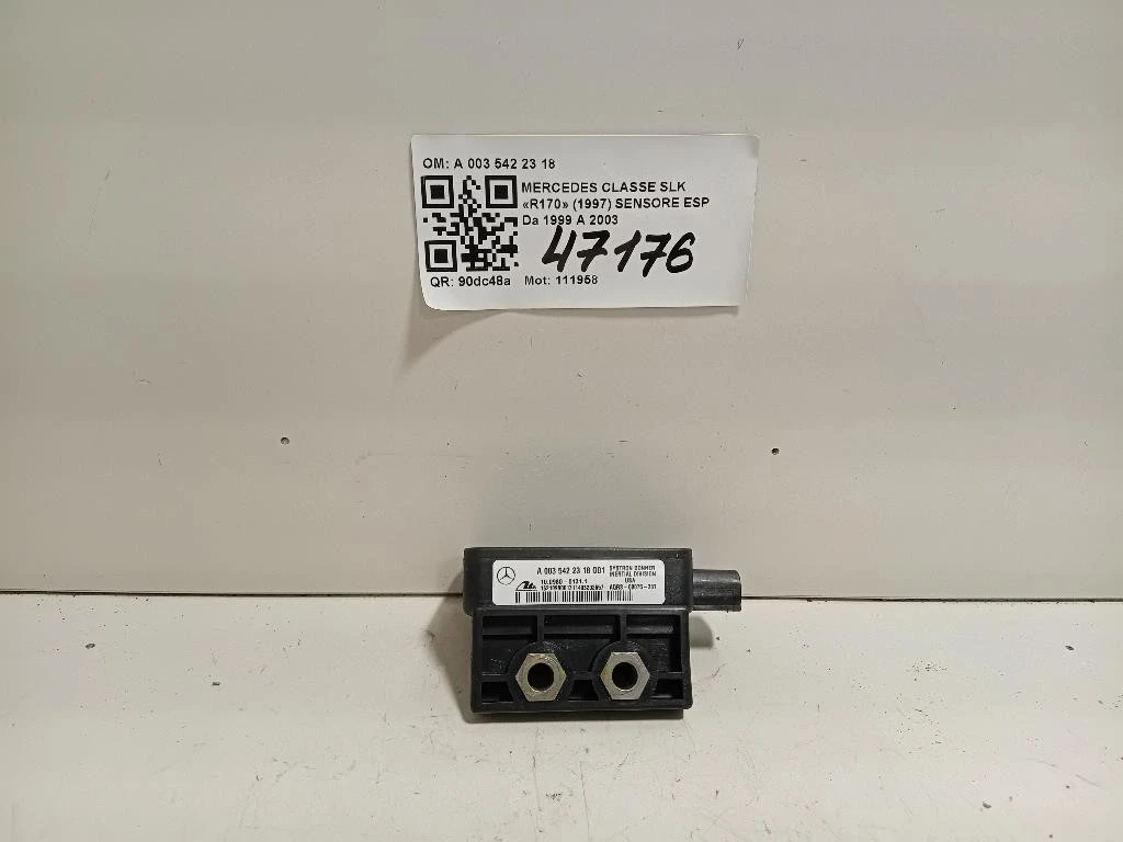 Sensore ESP A 003 542 23 18 Mercedes Classe SLK R170 1997