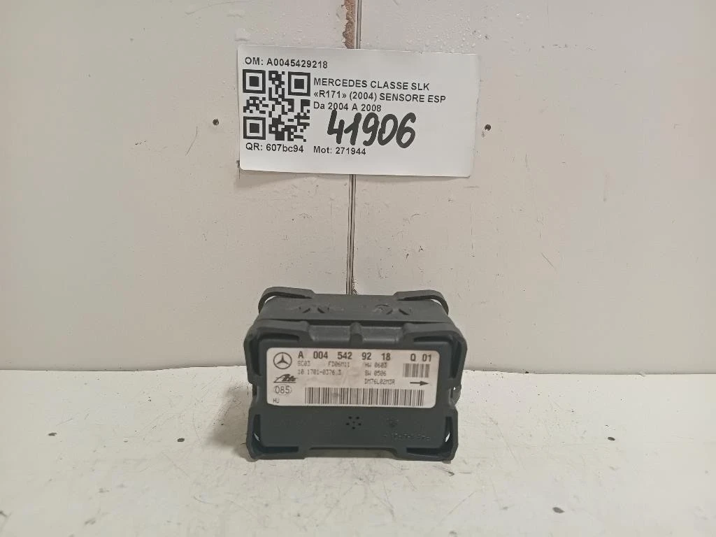 Sensore ESP A0045429218 Mercedes Classe SLK R171 2004