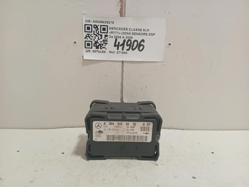 Sensore ESP A0045429218 Mercedes Classe SLK R171 2004