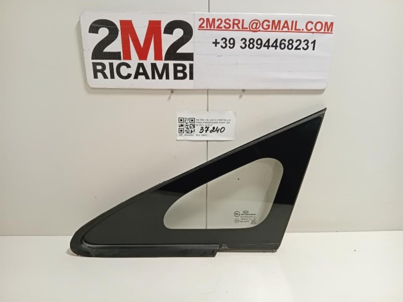 Cristallo Fisso Parafango POST SX VETRO CRISTALLO Kia RIO III 2012