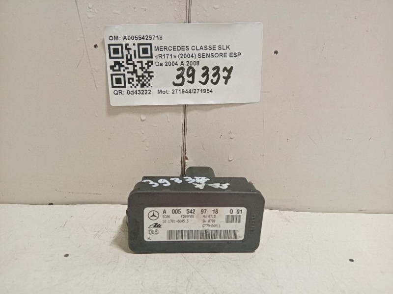 Sensore ESP A0055429718 Mercedes Classe SLK R171 2004