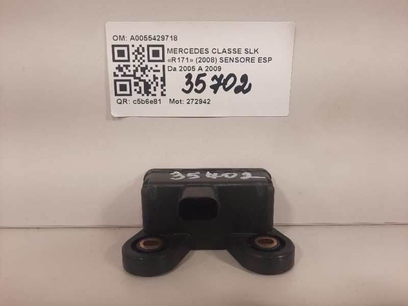 Sensore ESP A0055429718 Mercedes Classe SLK R171 2008