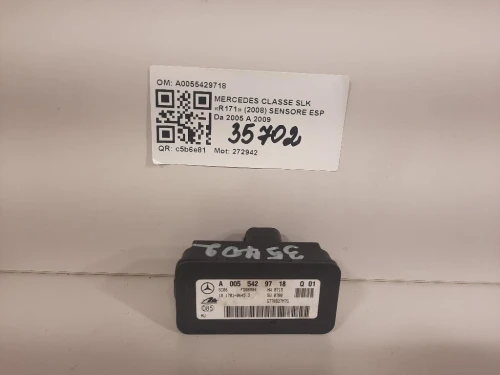 Sensore ESP A0055429718 Mercedes Classe SLK R171 2008