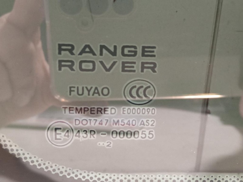 Cristallo Fisso Parafango POST SX LR027371 Land Rover Range Rover Evoque I 2011