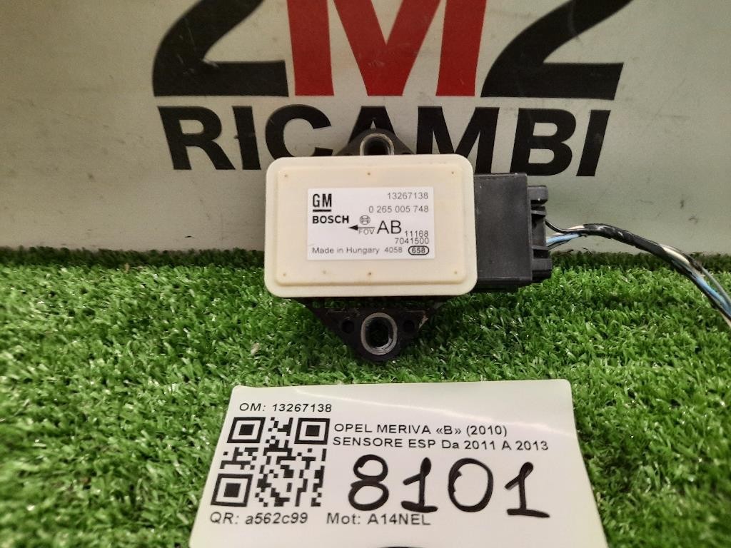 Sensore ESP 13267138 ESP Opel Meriva B 2010