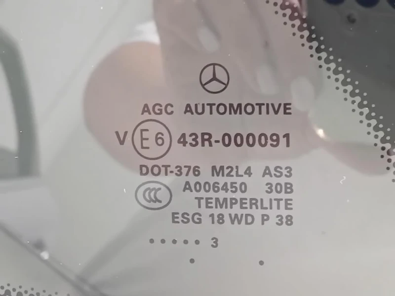 Cristallo Fisso Parafango POST SX 16623125 Mercedes Classe ML W166 2012