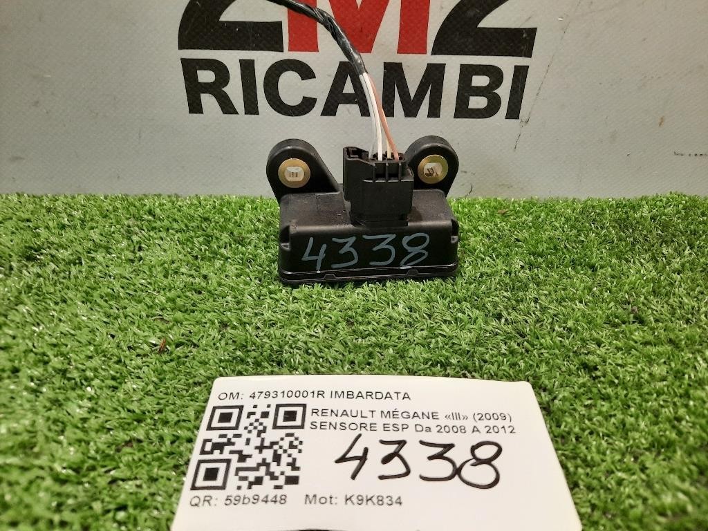 Sensore ESP 479310001R IMBARDATA Renault Mégane III 2009