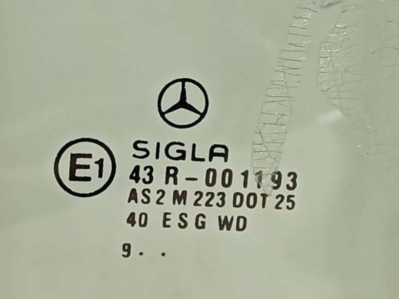 Cristallo Fisso Parafango POST SX A1706700310 Mercedes Classe SLK R170 1997