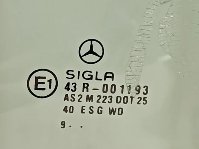 Cristallo Fisso Parafango POST SX A1706700310 Mercedes Classe SLK R170 1997