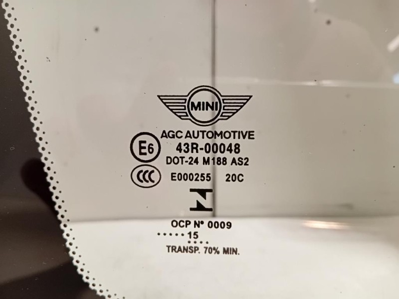 Cristallo Fisso Parafango POST SX 43R-00048 Mini MINI ONE F55 2014