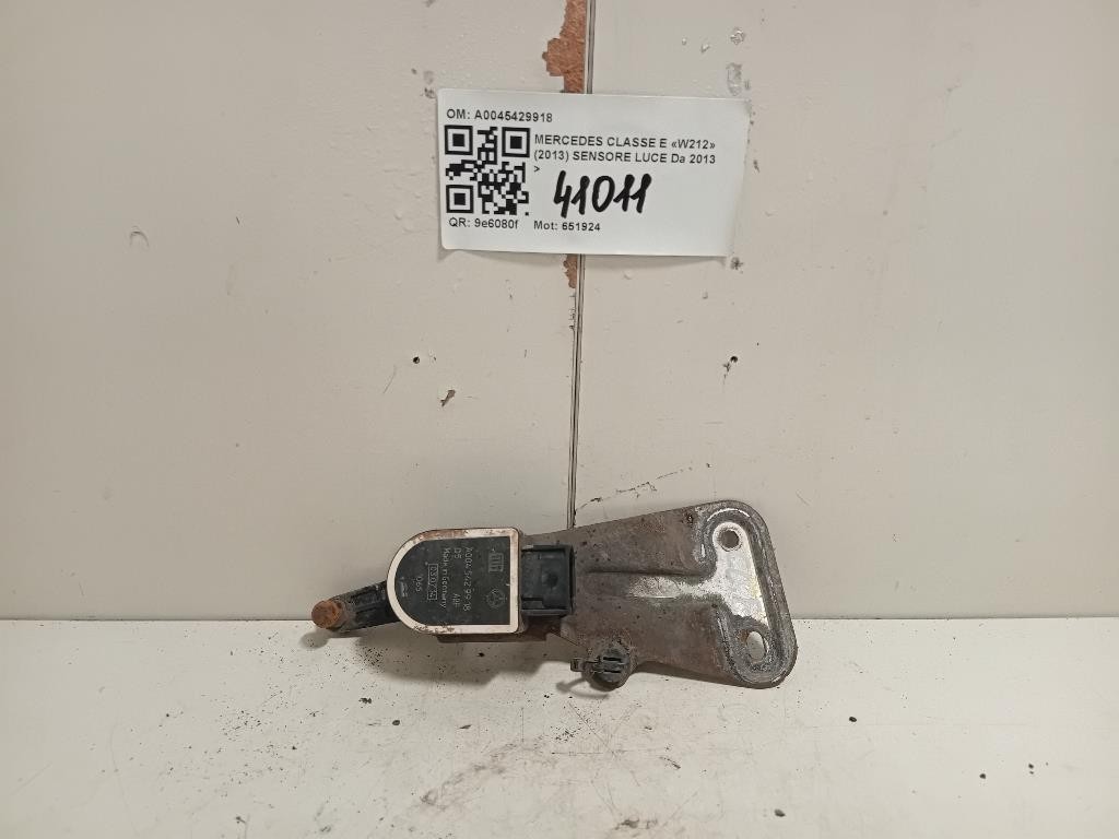 Sensore LUCE A0045429918 Mercedes Classe E W212 2013