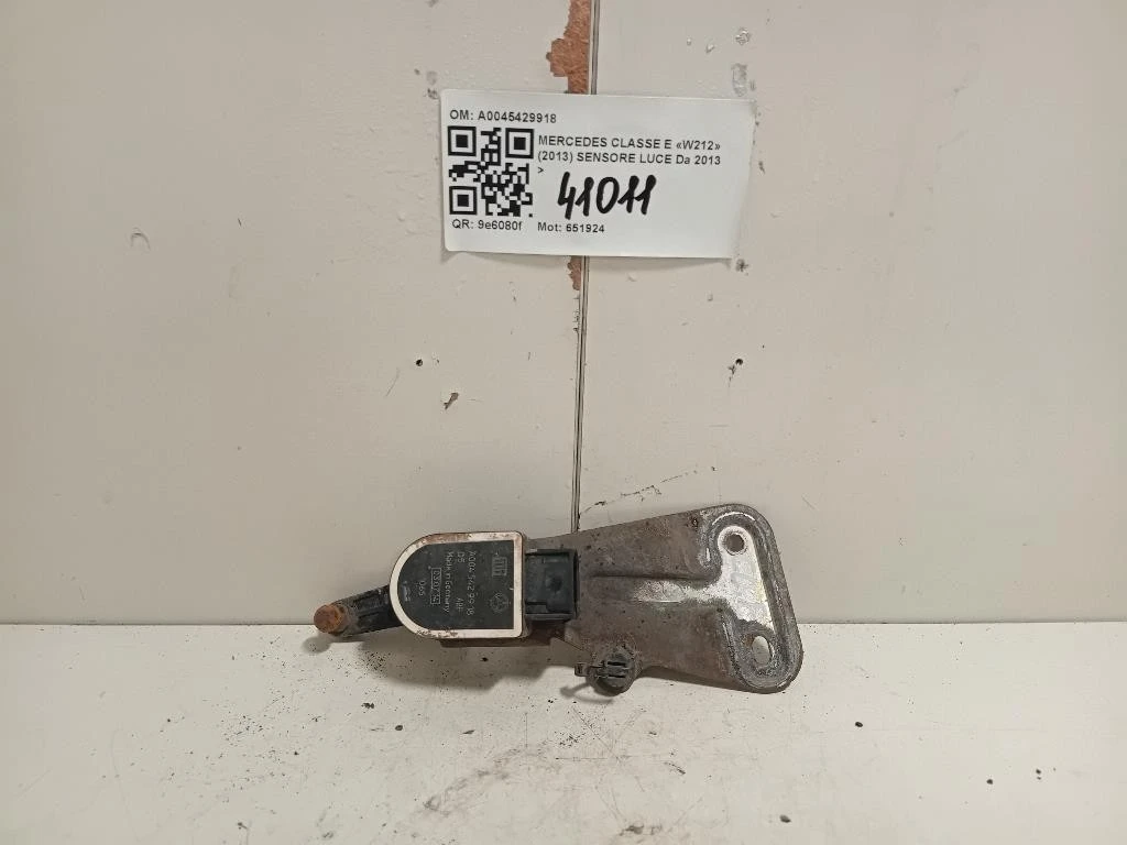 Sensore LUCE A0045429918 Mercedes Classe E W212 2013