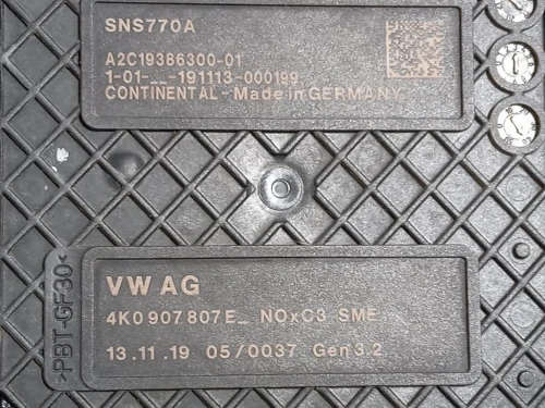 Sensore NOX 4K0 907 807 E Audi A6 4a5c8 Avant 2018
