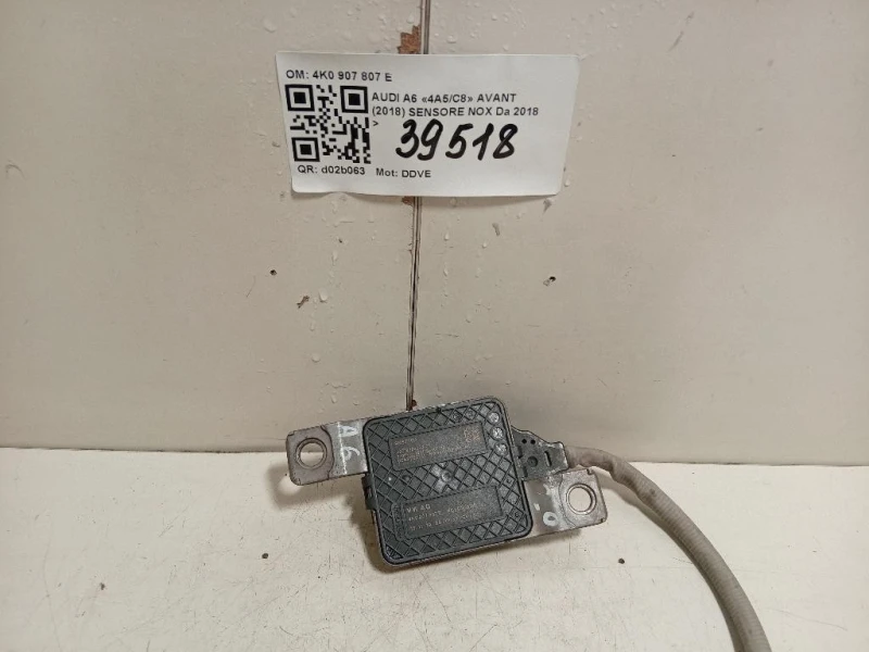 Sensore NOX 4K0 907 807 E Audi A6 4a5c8 Avant 2018
