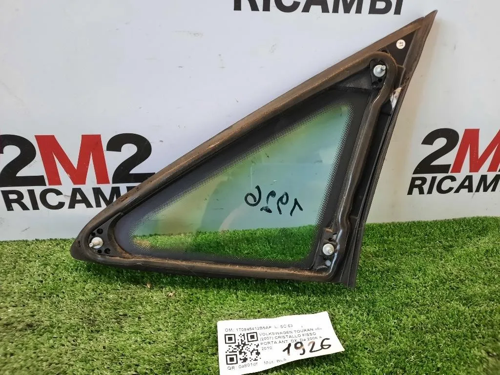 Cristallo Fisso Porta ANT DX 1T0845412B5AP Volkswagen Touran II 2007