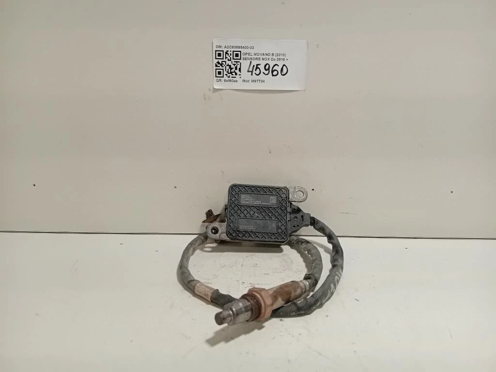Sensore NOX A2C8089550-03 Opel Movano B 2010