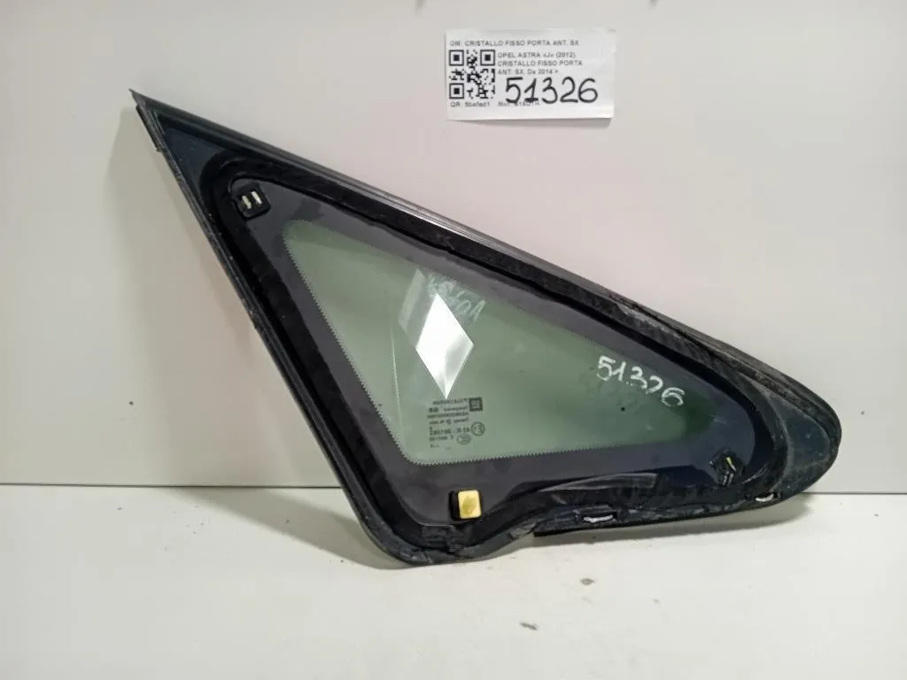 Cristallo Fisso Porta ANT SX CRISTALLO FISSO PORTA ANT SX Opel Astra J 2012