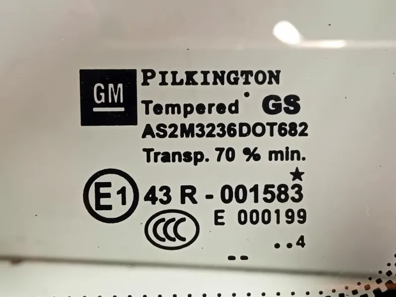 Cristallo Fisso Porta ANT SX CRISTALLO FISSO PORTA ANT SX Opel Astra J 2012