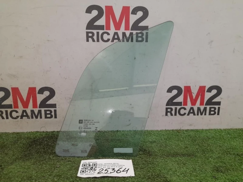 Cristallo Fisso Porta ANT SX 95264493 Opel Mokka 2013
