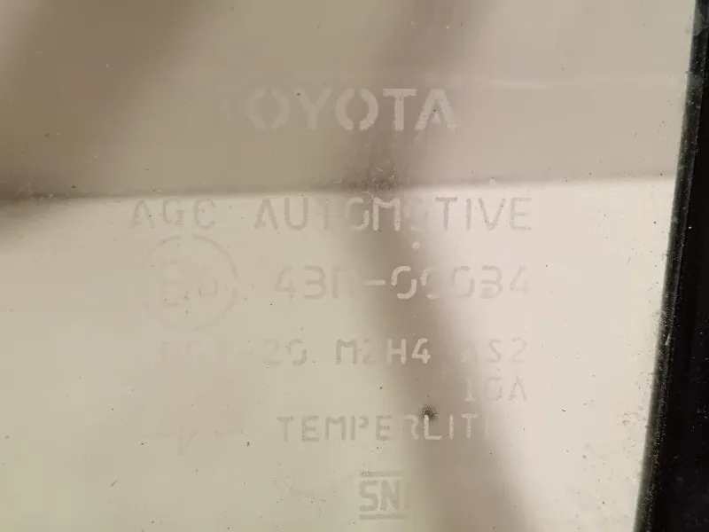 Cristallo Fisso Porta ANT SX 6812642020 Toyota RAV 4 V 2018