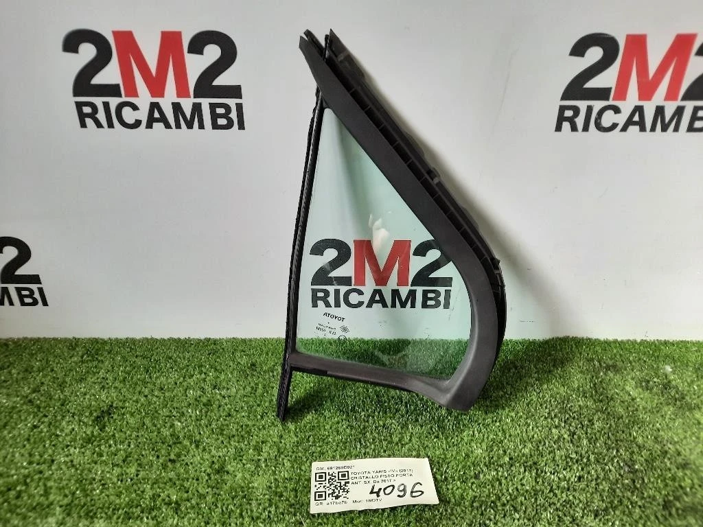 Cristallo Fisso Porta ANT SX 681260D021 Toyota Yaris IV 2017