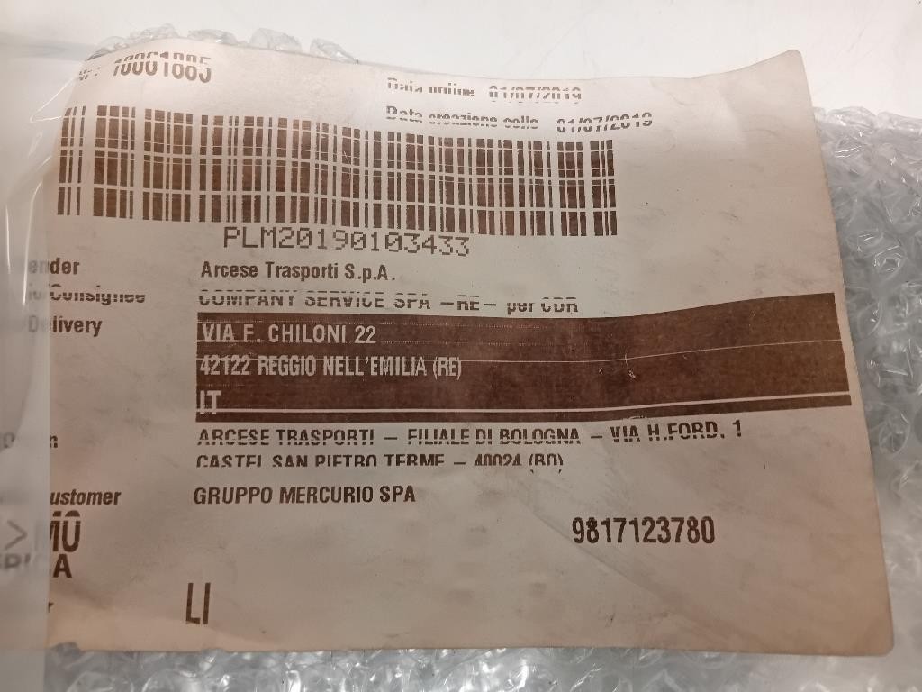 Cristallo Fisso Porta POST DX 9817123780 Citroen C5 Aircross 2018