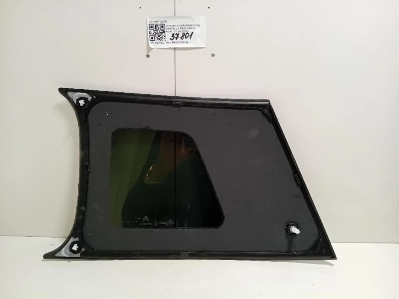 Cristallo Fisso Porta POST DX 9817123780 Citroen C5 Aircross 2018