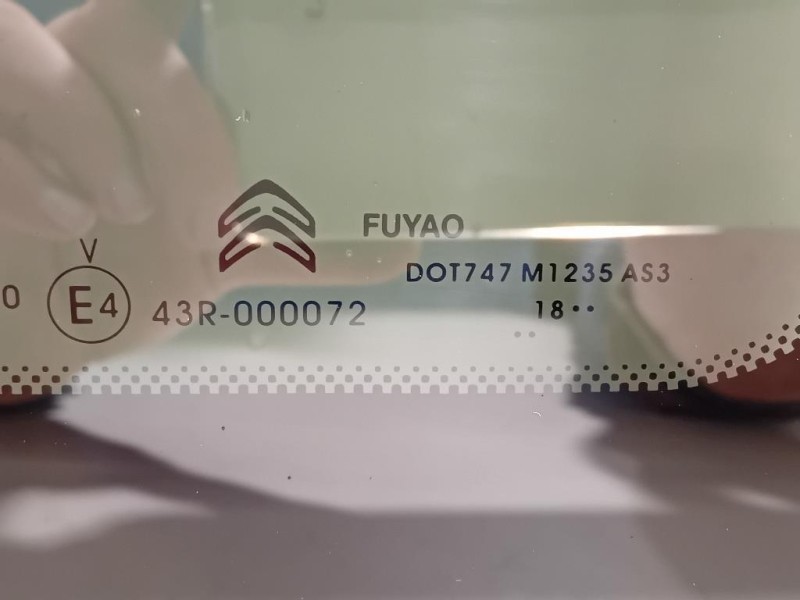 Cristallo Fisso Porta POST DX 9817123780 Citroen C5 Aircross 2018