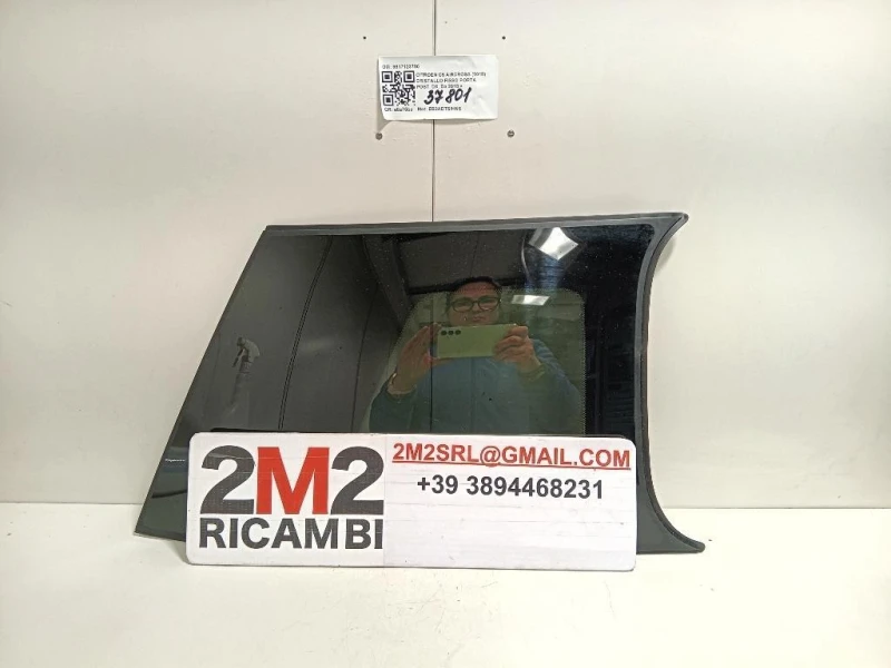 Cristallo Fisso Porta POST DX 9817123780 Citroen C5 Aircross 2018