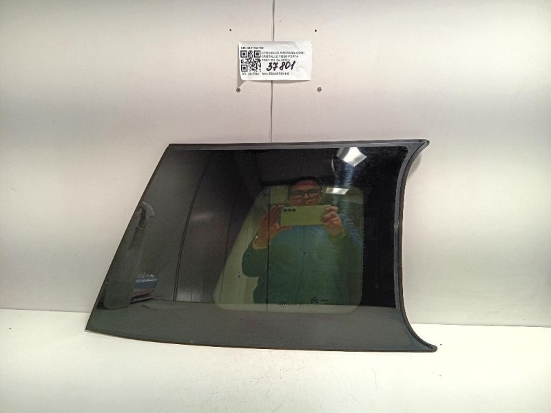 Cristallo Fisso Porta POST DX 9817123780 Citroen C5 Aircross 2018