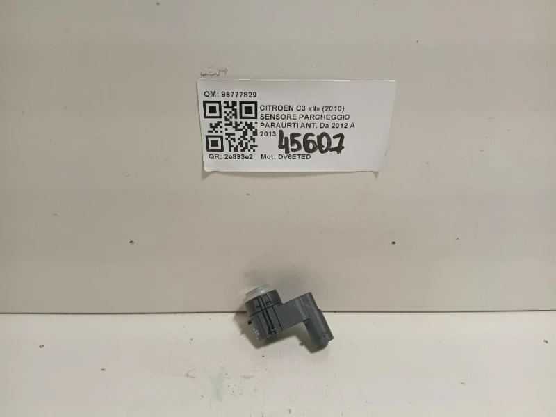 Sensore Parcheggio Paraurti ANT 96777829 Citroen C3 II 2010