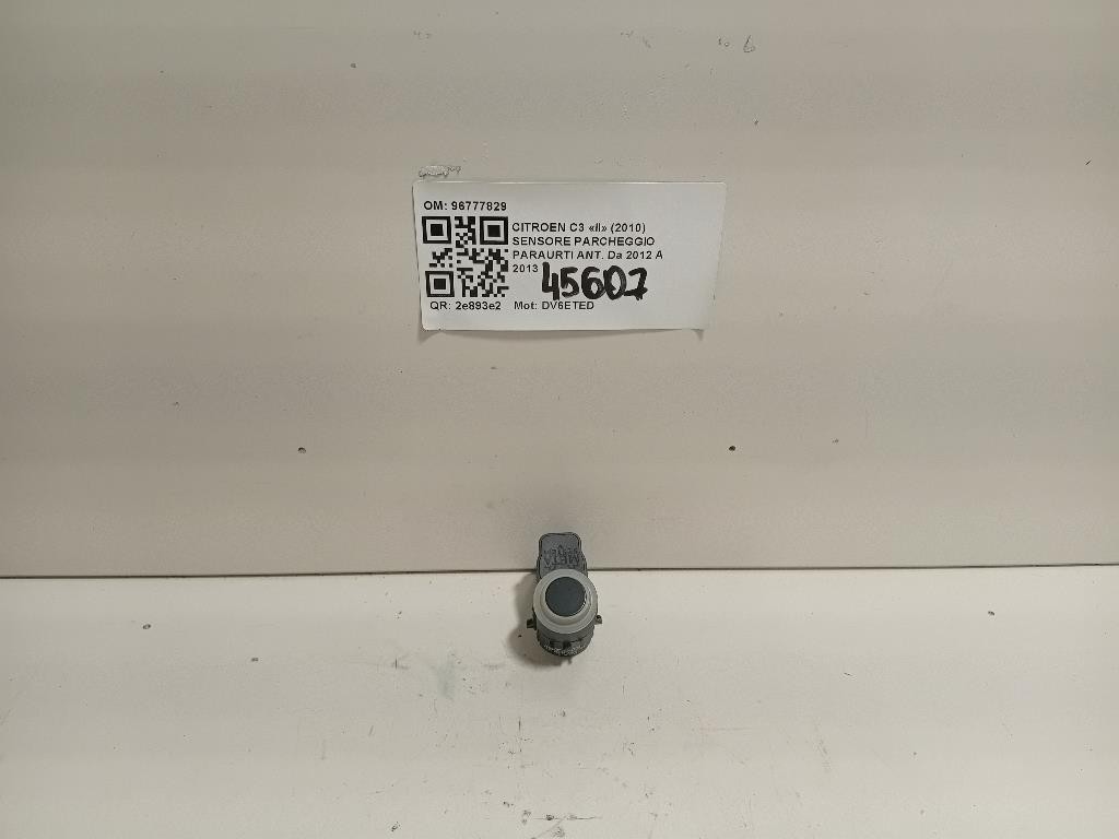 Sensore Parcheggio Paraurti ANT 96777829 Citroen C3 II 2010