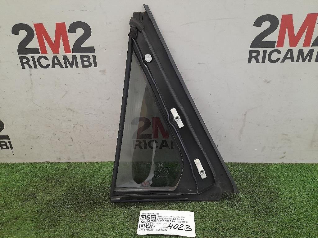 Cristallo Fisso Porta POST DX 73410TL4G01 Honda Accord IX SW 2009