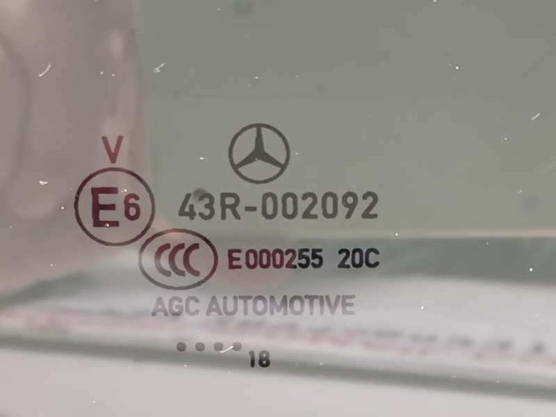 Cristallo Fisso Porta POST DX A2057306200 Mercedes Classe C W205 2014