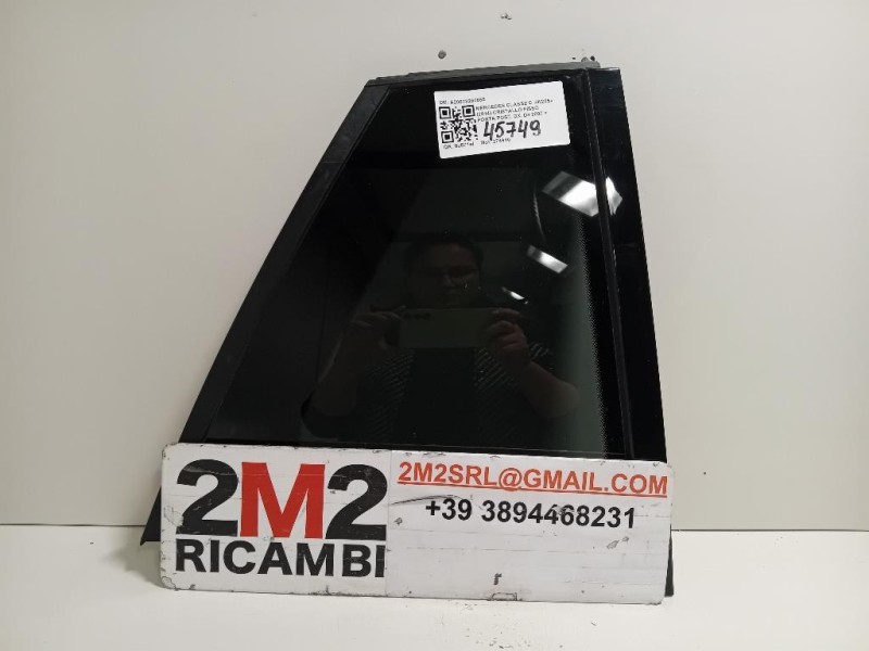Cristallo Fisso Porta POST DX A2057306200 Mercedes Classe C W205 2014
