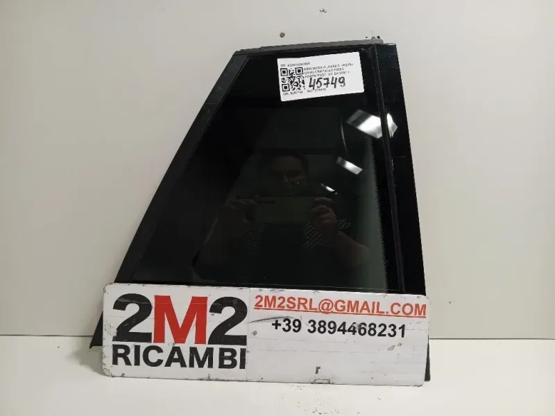 Cristallo Fisso Porta POST DX A2057306200 Mercedes Classe C W205 2014