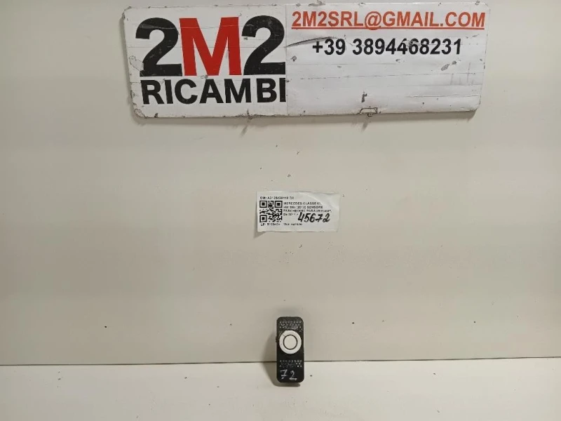 Sensore Parcheggio Paraurti ANT A2125420118 DX Mercedes Classe ML W166 2012