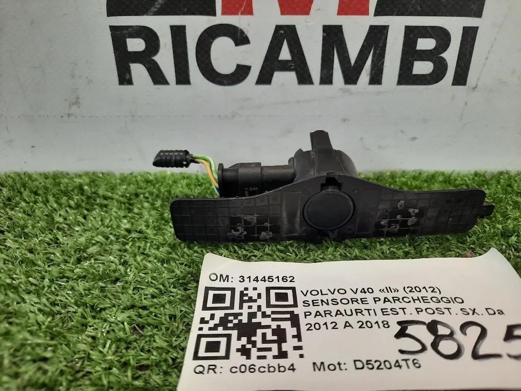 Sensore Parcheggio Paraurti EST POST SX 31445162 Volvo V40 II 2012