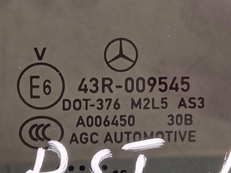 Cristallo Fisso Porta POST DX A2927300255 Mercedes Classe GLE W166 2015